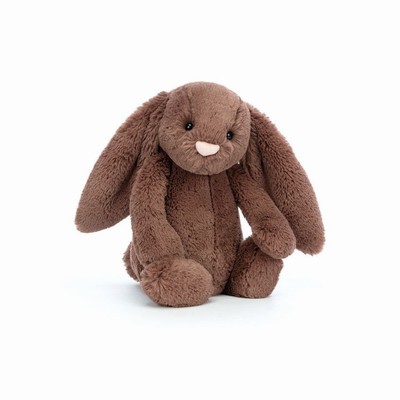Jellycat Bashful Fudge Bunnies UK | 37540NMPF